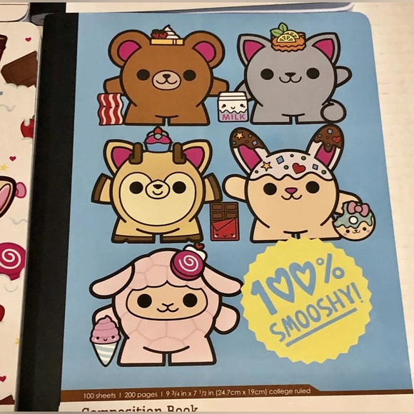 Smooshy Mushy Series Composition Notebooks College Ruled Set of 4 NEW - Picture 5 of 8